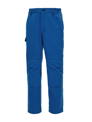 HB-Chemcomfort-antistatik-Hose seitlich mit Gummi, 2-farbig, royalblau/dunkelblau