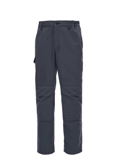 HB-Chemcomfort-antistatik-Hose seitlich mit Gummi, 2-farbig, royalblau/dunkelblau
