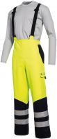HB-Warn- und Wetterschutz-Trgerhose, 300 g/m, warngelb/navy
