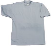 HB-Reinraum und Staub-T-Shirt, 190 g/m, silbergrau