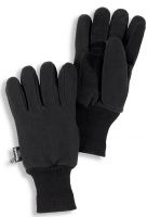 HB-Kälteschutz-Fleece-Arbeits-Handschuhe, schwarz