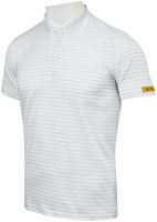 HB-ESD-Produktschutz-Damen-Poloshirt, kurzarm, 160 g/m, wei