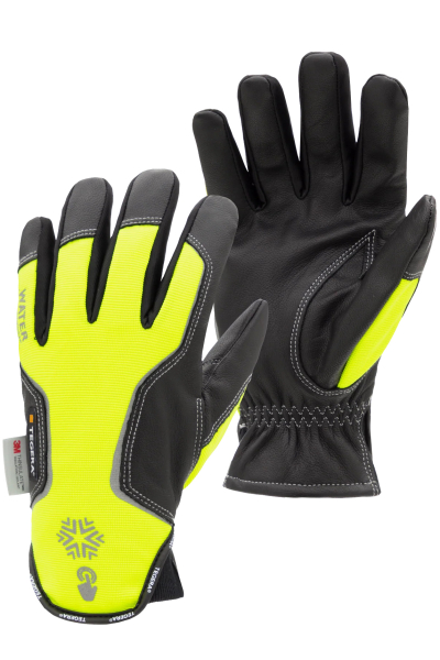 HB-Klteschutz-Handschuh Touch & Hi-Vis, THERMO ACCESSOIRES, fluoreszierendgelb/schwarz
