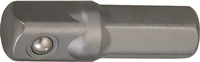 NW-Tecwerk Adapter Antriebssechskant 1/4 ? Abtriebsvierkant 1/4 ? L�nge 25 mm