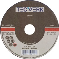 NW-Tecwerk Schruppscheibe D230xS6mm gekrüpft Stahl Bohrung 22,23 mm