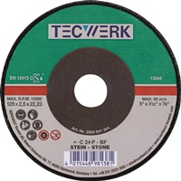 NW-Tecwerk Trennscheibe Stein D230x3mm gerade Stein Bohrung 22,23 mm