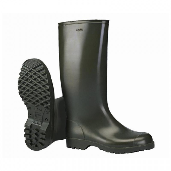 NORA-PVC-Gummi-Stiefel, Anton, oliv