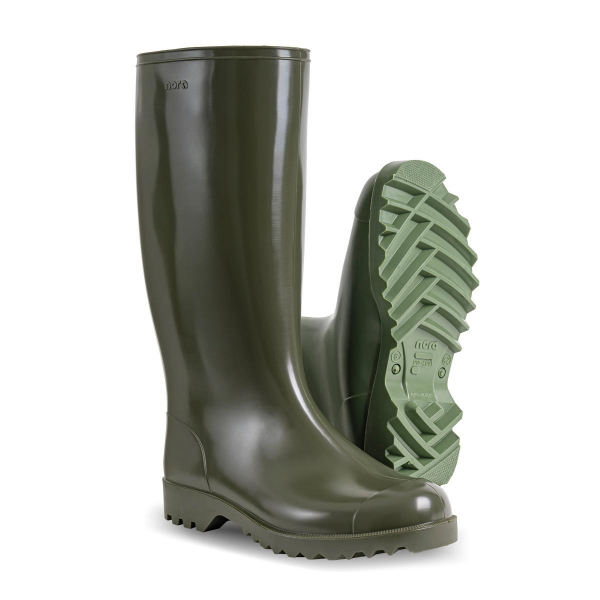 NORA-Herren-Gummi-Stiefel, Dolomit, oliv