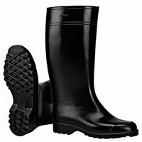 NORA-PVC-Gummi-Stiefel, Antonia, schwarz,