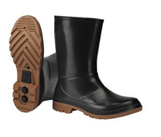 NORA-PVC-Gummi-Stiefel, Iseo, schwarz,