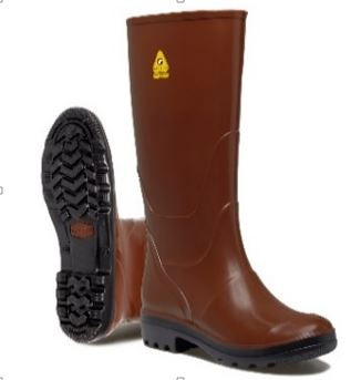 NORA-Gummi-Stiefel, Country, braun