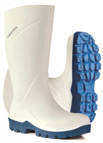 NORA-PU-Sicherheitsstiefel, S4, Multi-Max II, wei