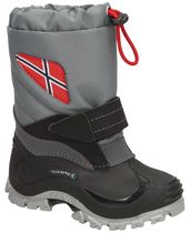 Nora-Kinder-Freizeit-Gummi-Stiefel, Morten, grau