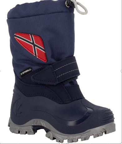 Nora-Kinder-Freizeit-Gummi-Stiefel, Morten, blau