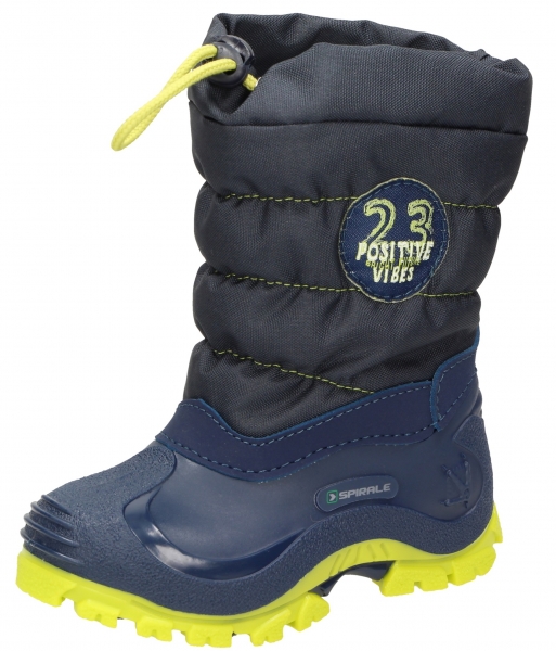 Nora-Kinder-Freizeit-Gummi-Stiefel, Eric, blau