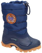 Nora-Kinder-Freizeit-Gummi-Stiefel, Eric, blau-lime