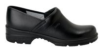 SANITA-Arbeits-Berufs-Sicherheits-Clogs, San Duty, geschlossen, O2, schwarz