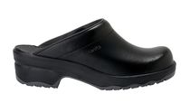 SANITA-Arbeits-Berufs-Sicherheits-Clogs, San Nitril, offen, OB, schwarz