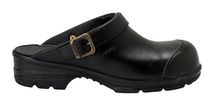 SANITA-Arbeits-Berufs-Sicherheits-Clogs, San Duty Safe, offen, O2, schwarz