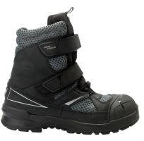 SANITA-Sicherheitsstiefel mit Klett, Windstone, S3, schwarz/grau