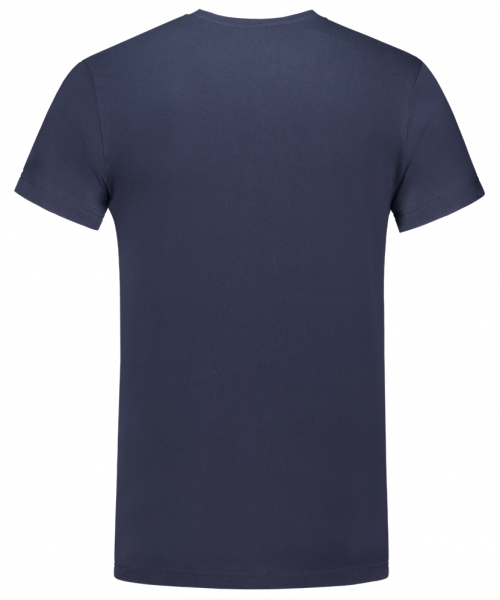 TRICORP-T-Shirts, V-Ausschnitt, Slim Fit, 160 g/m, dunkelblau