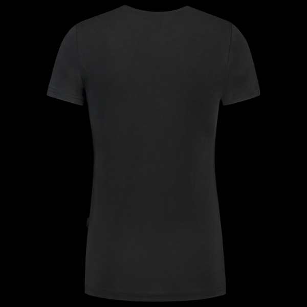 TRICORP-Damen-T-Shirts, V-Ausschnitt, 190 g/m, black