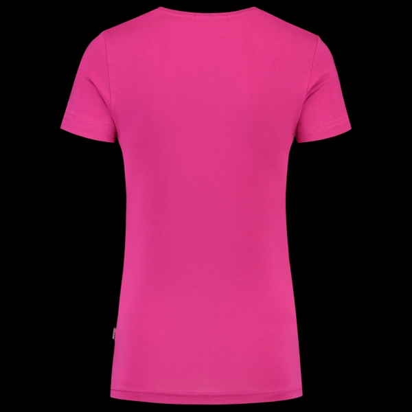 TRICORP-Damen-T-Shirts, V-Ausschnitt, 190 g/m, fuchsia