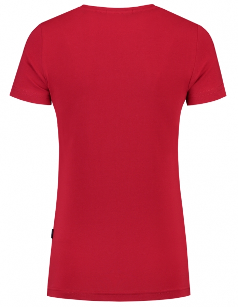 TRICORP-Damen-T-Shirts, V-Ausschnitt, 190 g/m, red