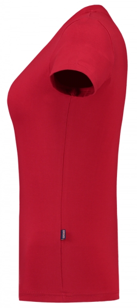TRICORP-Damen-T-Shirts, V-Ausschnitt, 190 g/m, red