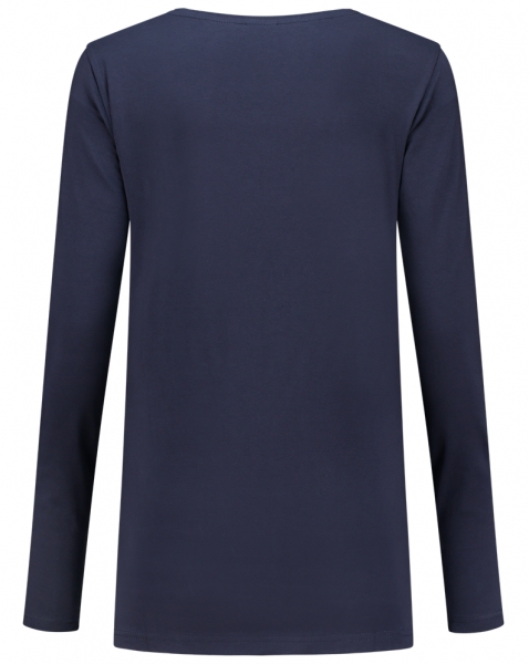 TRICORP-Damen-T-Shirts, langarm, 190 g/m, dunkelblau