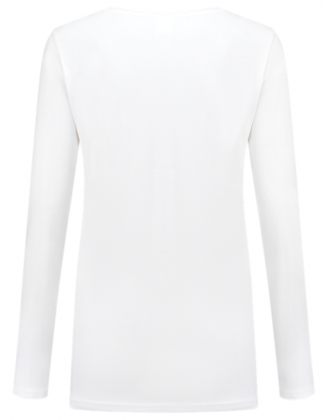 TRICORP-Damen-T-Shirts, langarm, 190 g/m, wei