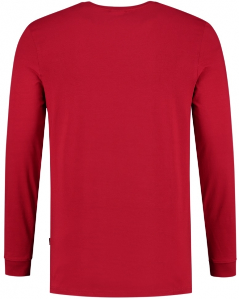 TRICORP-T-Shirt, Basic Fit, Langarm, 200 g/m, red