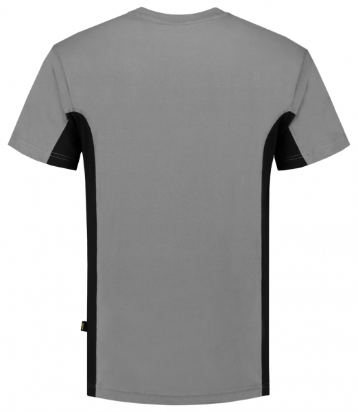 TRICORP-T-Shirt, mit Brusttasche, Bicolor, 190 g/m, grey-black