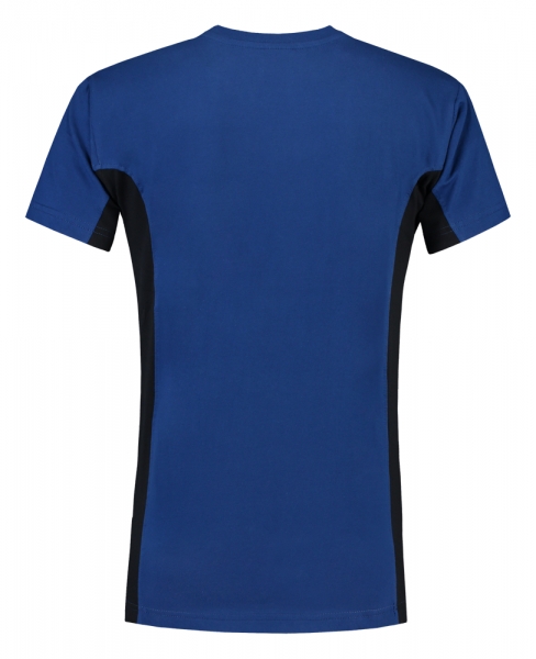 TRICORP-T-Shirt, mit Brusttasche, Bicolor, 190 g/m, royalblue-navy