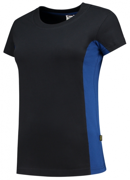 TRICORP-Damen-T-Shirt, Bicolor, 190 g/m, navy-royal