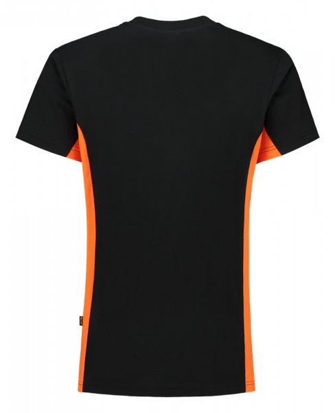 TRICORP-T-Shirt, Bicolor, 190 g/m, black-orange