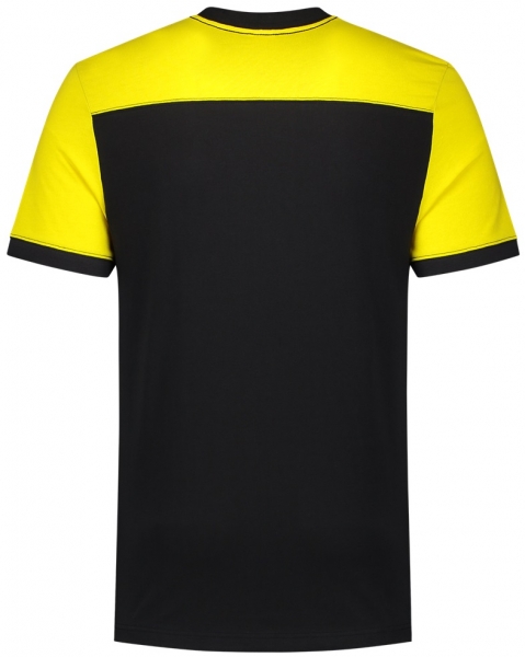 TRICORP-T-Shirt, Basic Fit, Bicolor, Kurzarm, 190 g/m, black-yellow