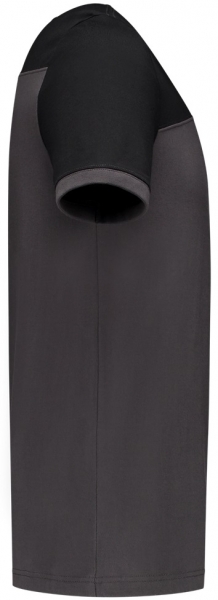 TRICORP-T-Shirt, Basic Fit, Bicolor, Kurzarm, 190 g/m, darkgrey-black