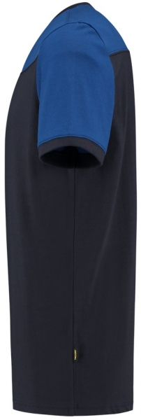 TRICORP-T-Shirt, Basic Fit, Bicolor, Kurzarm, 190 g/m, navy-royalblue
