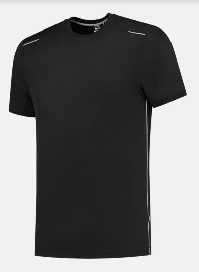 Tricorp T-Shirt Accent, black/grey