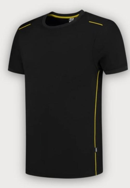 Tricorp T-Shirt Accent, Black-Yellow
