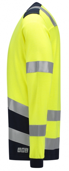 TRICORP-Warn-Schutz-T-Shirt, Mulitnorm, langarm, 200 g/m, warngelb