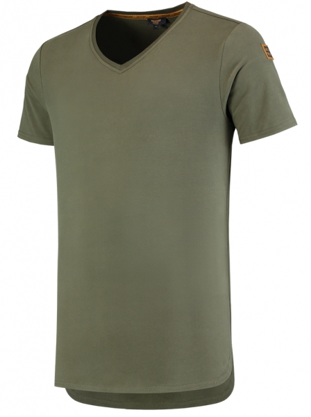 TRICORP-T-Shirts, Premium, V-Ausschnitt, 180 g/m, army