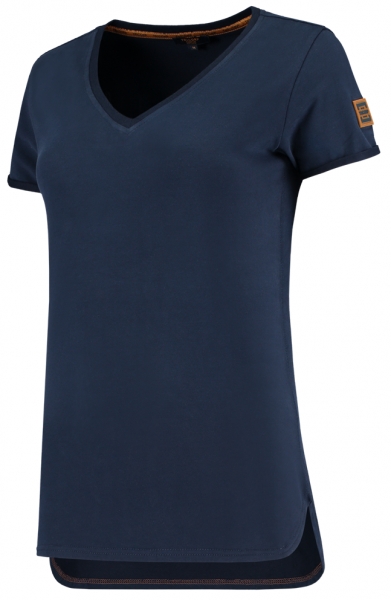 TRICORP-Damen-T-Shirts, Premium, V-Ausschnitt, 180 g/m, dunkelblau
