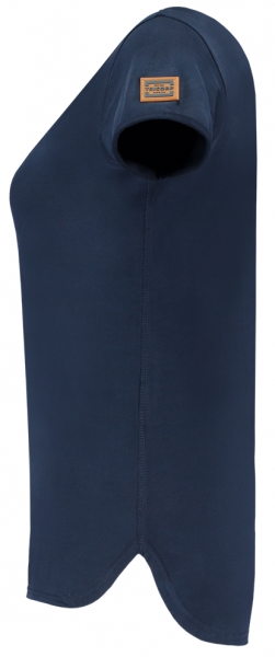 TRICORP-Damen-T-Shirts, Premium, V-Ausschnitt, 180 g/m, dunkelblau