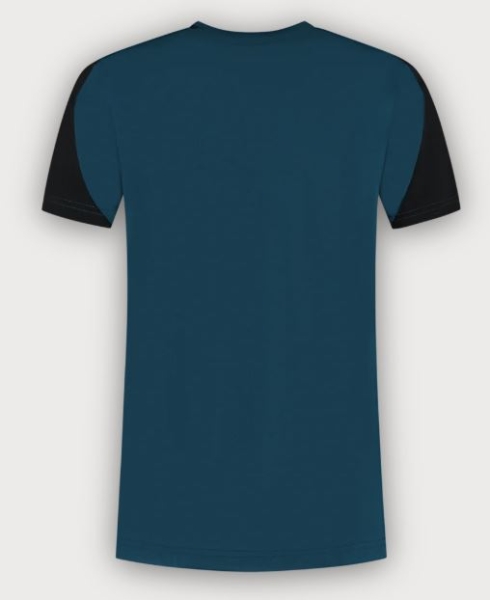 Tricorp T-Shirt Bicolor Redefined, Teal-Black