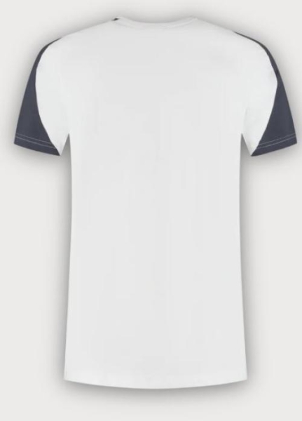 Tricorp T-Shirt Bicolor Redefined, White-Anthracite