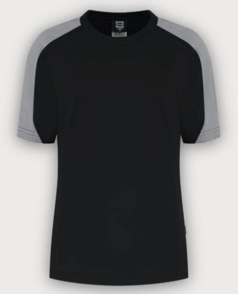 Tricorp T-Shirt Bicolor Redefined Damen, Black-Grey