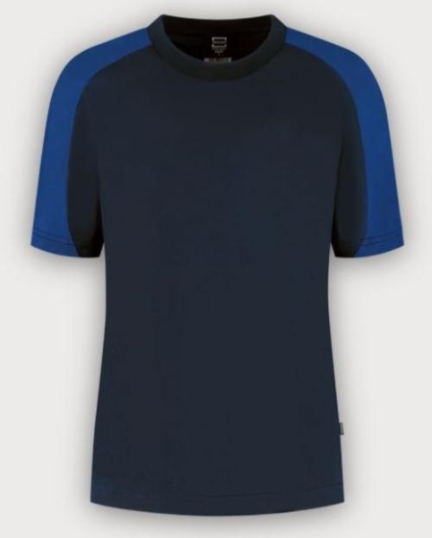 Tricorp T-Shirt Bicolor Redefined Damen, Ink-Royalblue