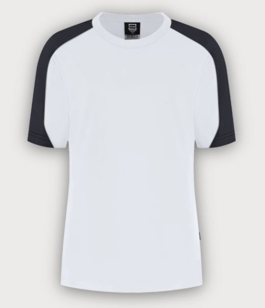 Tricorp T-Shirt Bicolor Redefined Damen, White-Anthracite